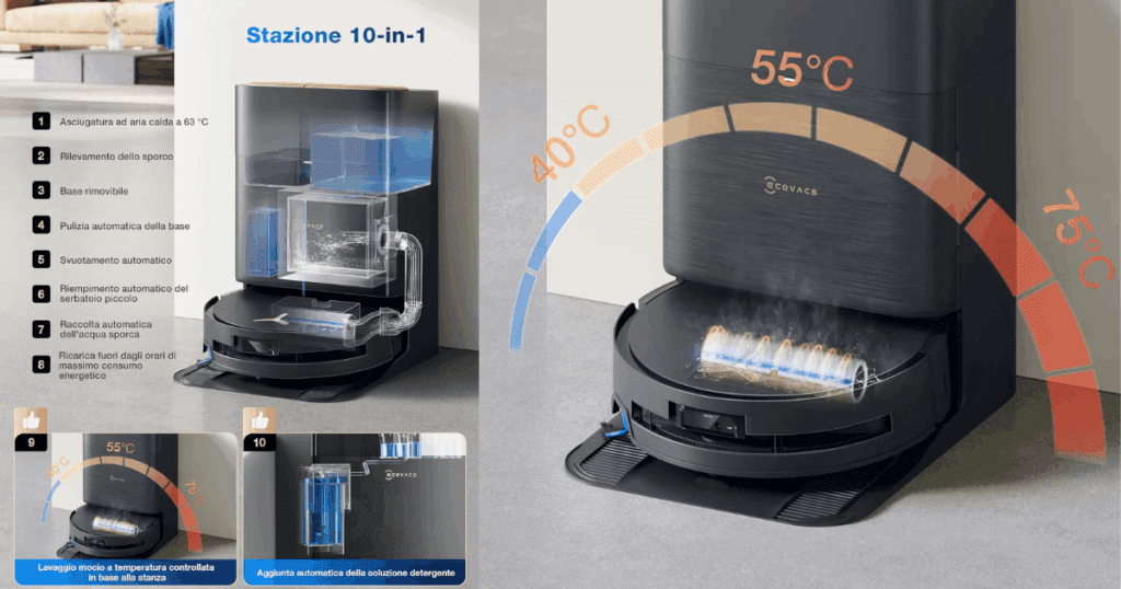 miglior robot aspirapolvere lavapavimenti 2025