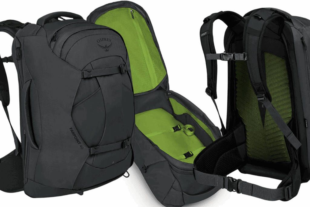 cosa portare davvero in viaggio Osprey Farpoint 40L