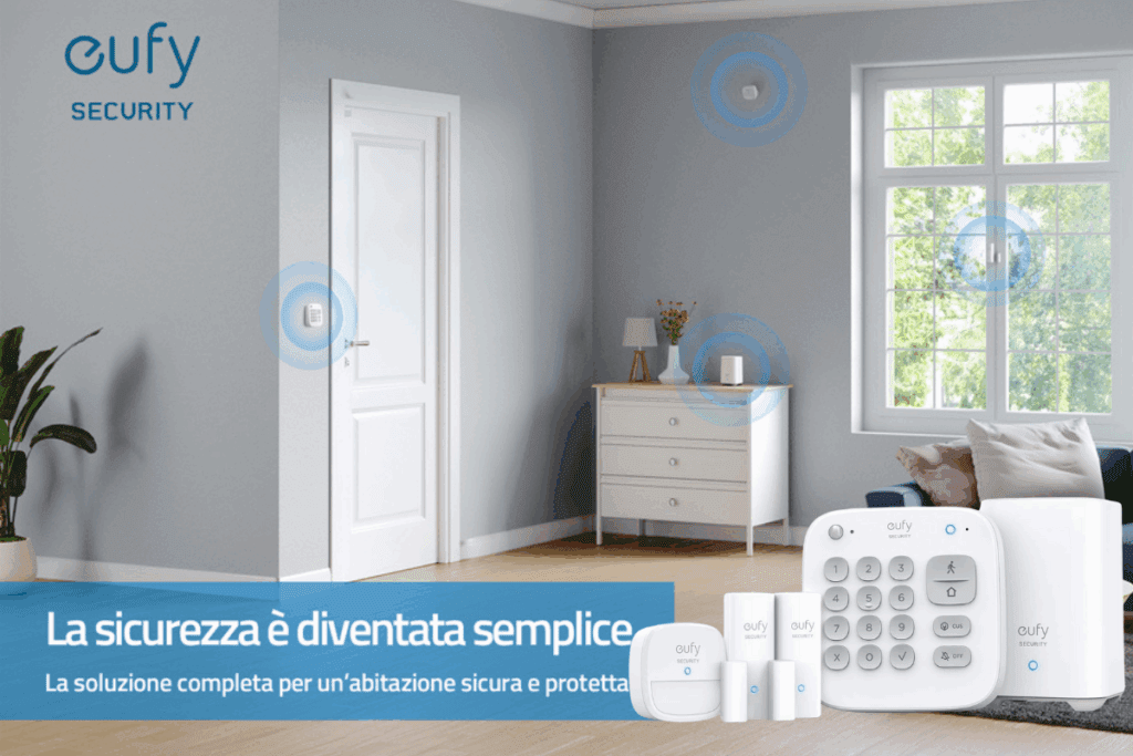 allarme casa senza abbonamento eufy security home alarm kit