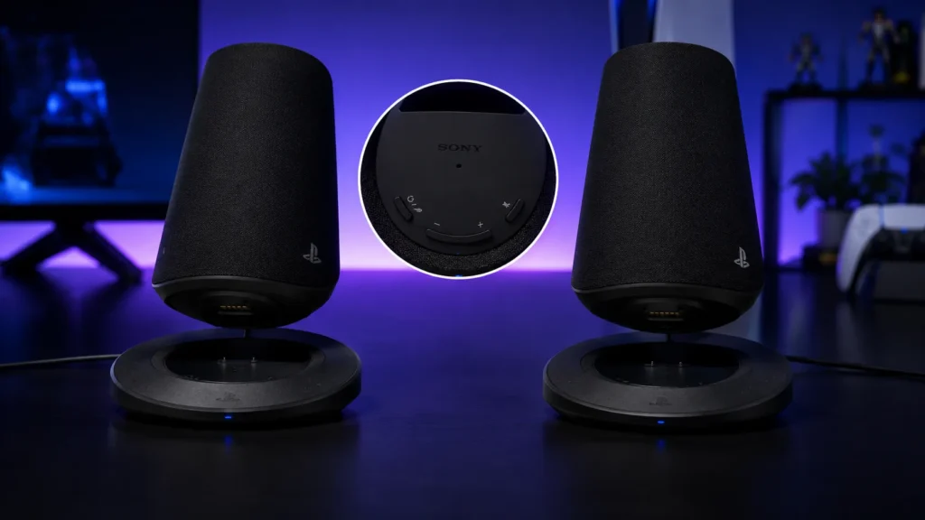 Gli speaker possono essere rimossi dalle basi di ricarica e utilizzati tramite la batteria integrata.