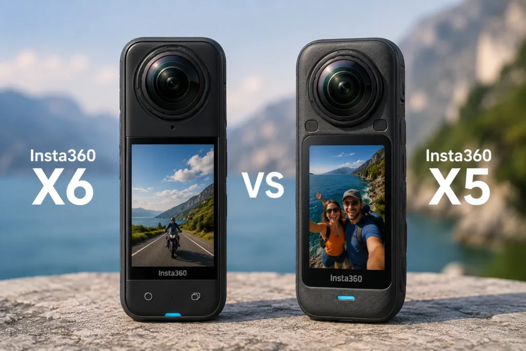 Insta360 X6 vs X5 a confronto