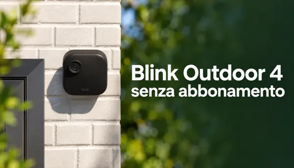 Blink Outdoor 4 senza abbonamento