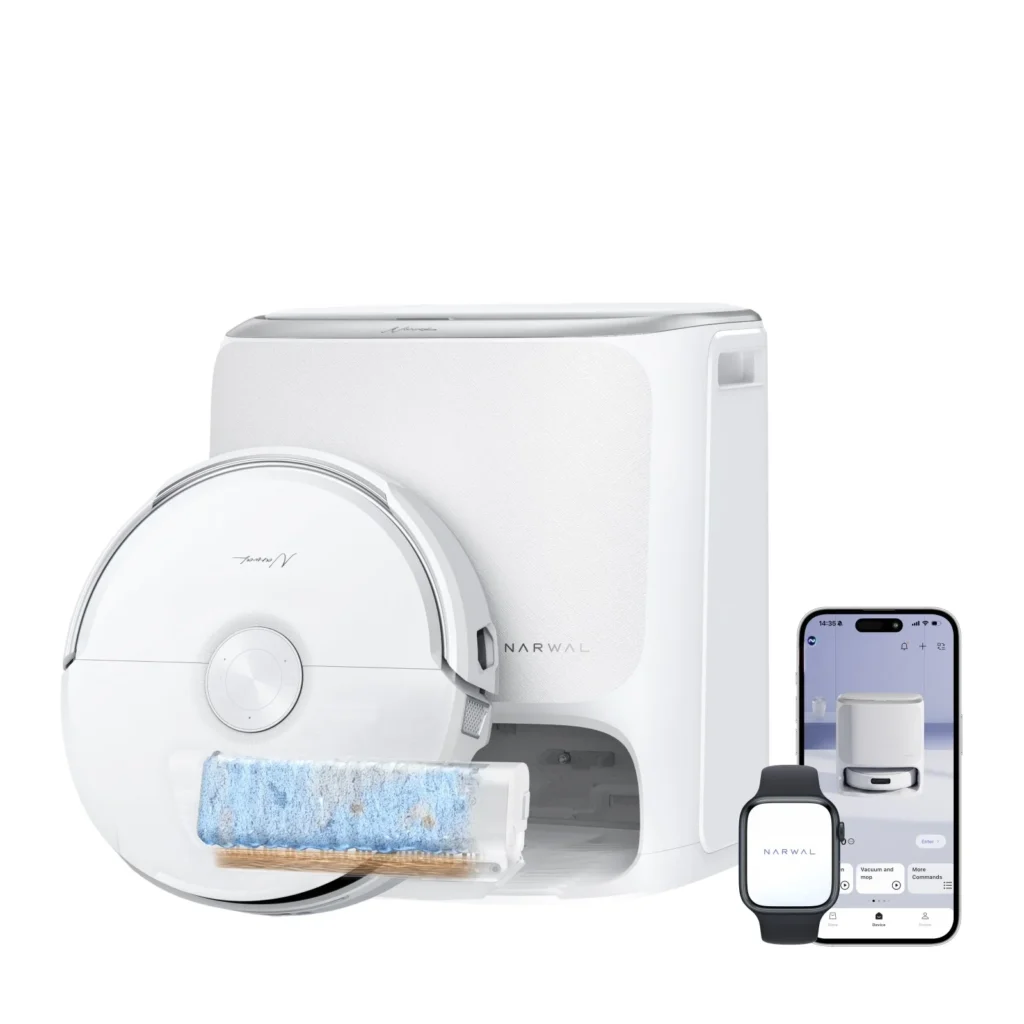 Narwal Freo 20 con base di pulizia, app e smartwatch
