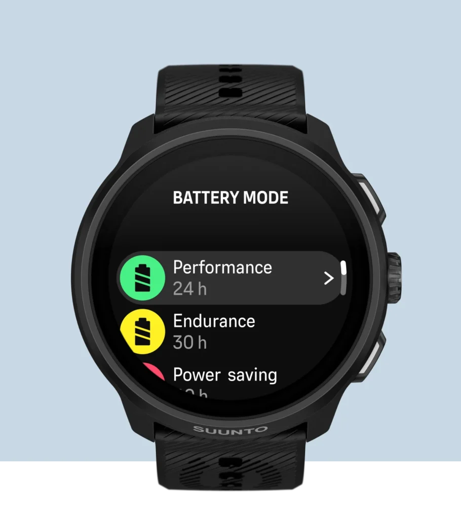 Modalità GPS e autonomia di Suunto Run 2