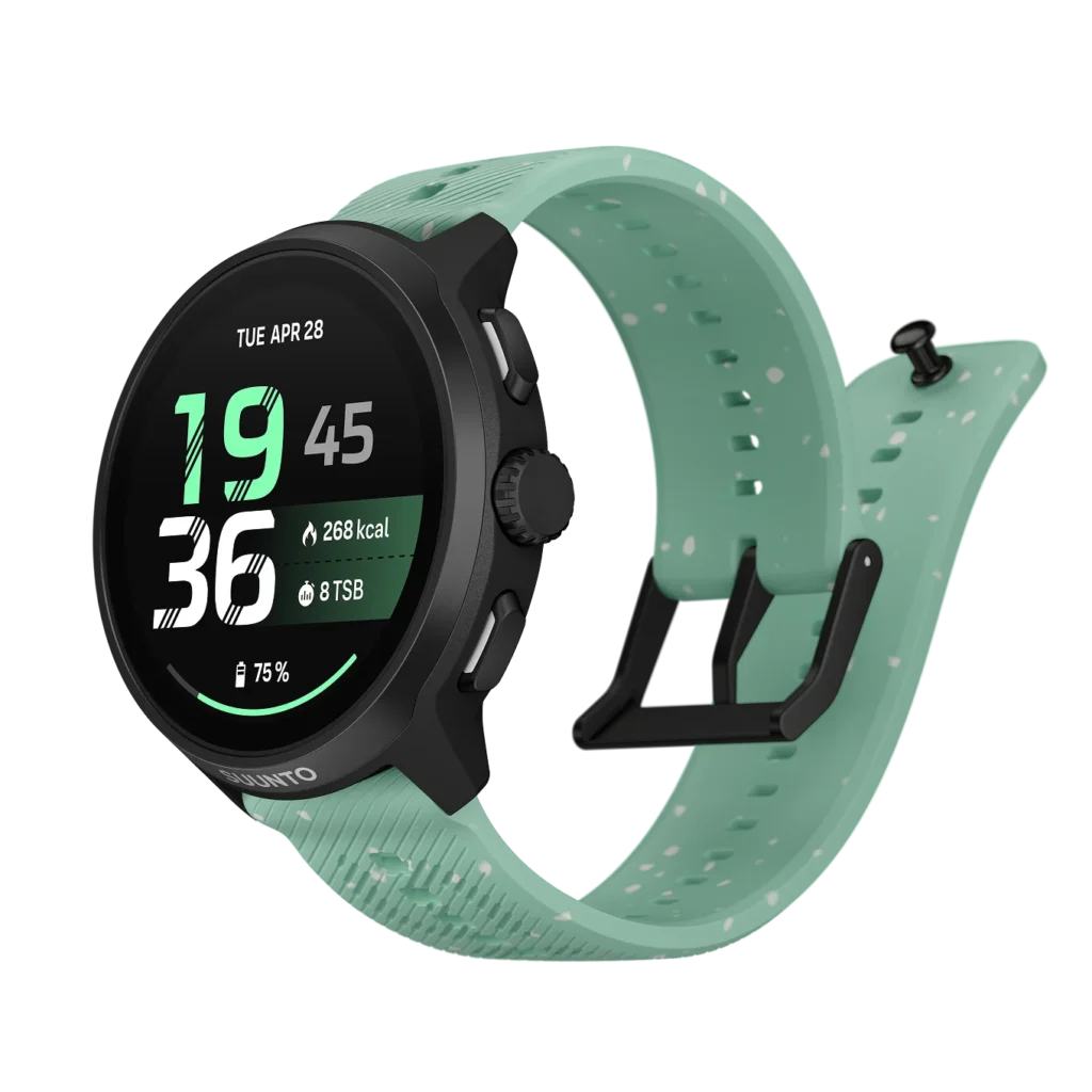 Suunto Run 2 con display AMOLED e cinturino verde